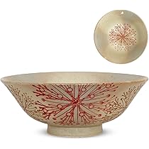 径14センチ、深さ5センチの浅い、茶碗です。 Amazon｜J-kitchens 勲山窯 茶碗 浅い ちゃわん 径14x5.5cm
